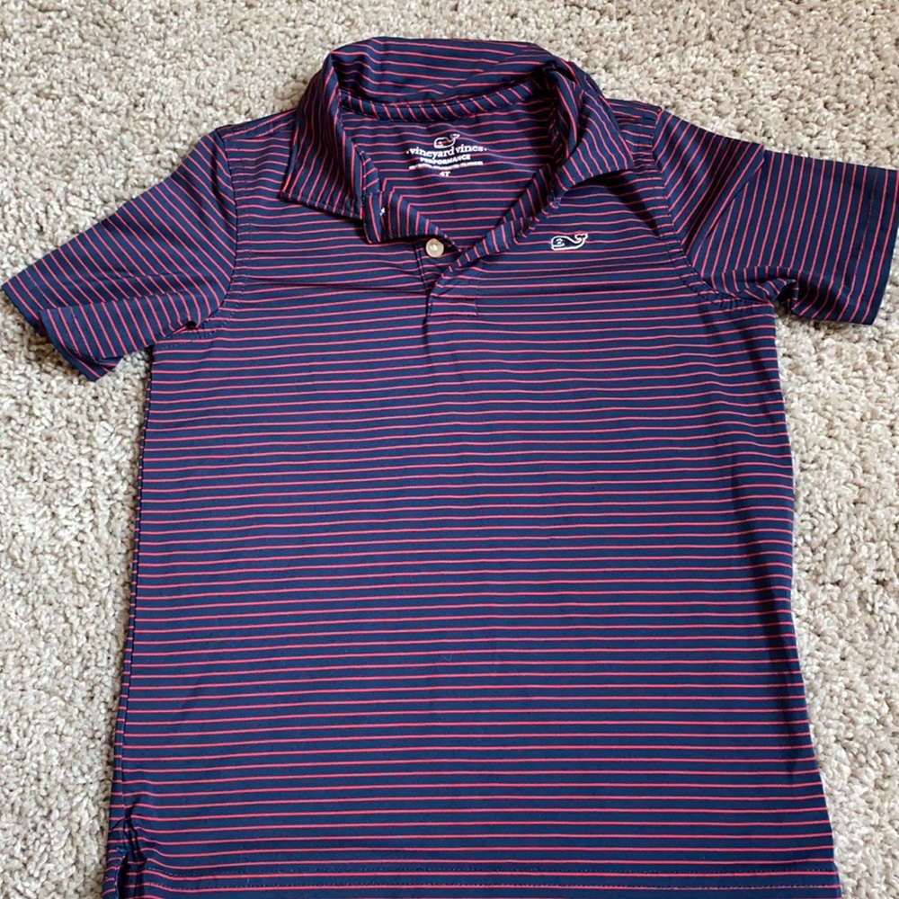 Boys performance golf polo